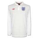 England Home LS Jersey 09-10
